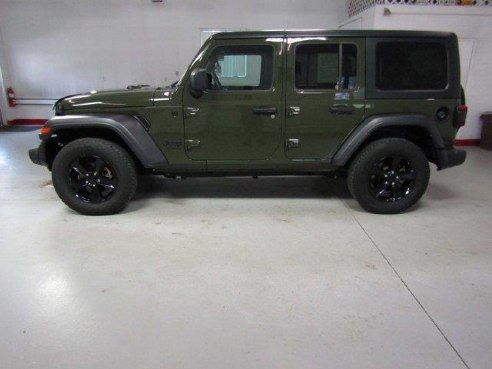 2021 Jeep Wrangler Unlimited Sport Altitude Sarge Green Clearcoat, Beaverdale, PA