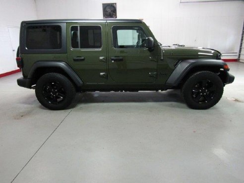 2021 Jeep Wrangler Unlimited Sport Altitude Sarge Green Clearcoat, Beaverdale, PA