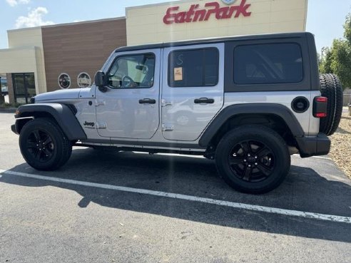 2021 Jeep Wrangler Unlimited Sport Altitude Silver, Boswell, PA