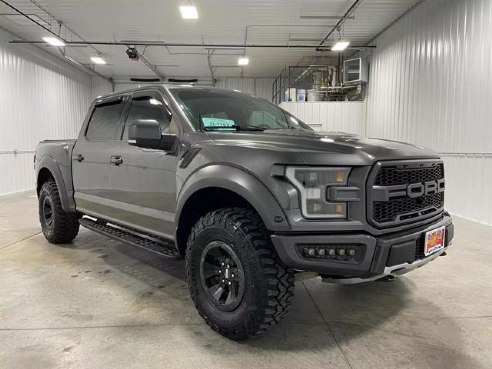 2018 Ford F-150 Raptor Pickup 4D 5 1-2 ft Gray, Sioux Falls, SD