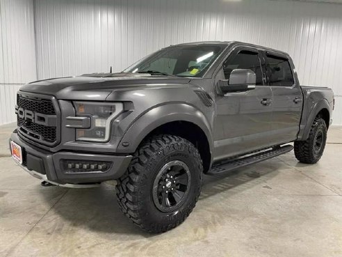 2018 Ford F-150 Raptor Pickup 4D 5 1-2 ft Gray, Sioux Falls, SD