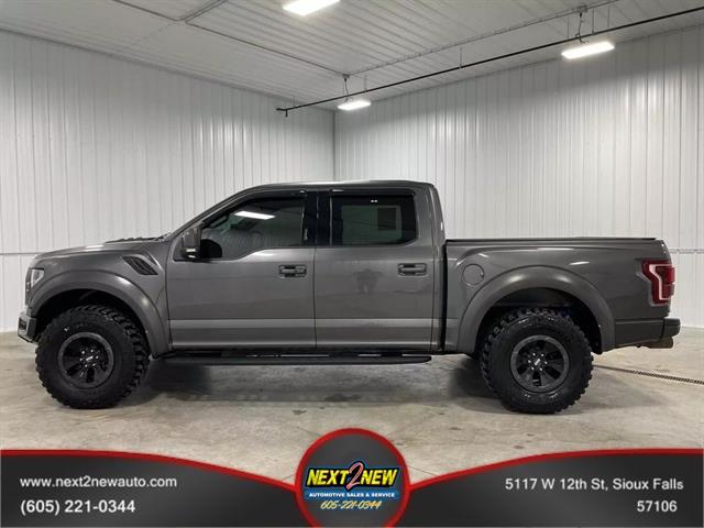 2018 Ford F-150 Raptor Pickup 4D 5 1-2 ft Gray, Sioux Falls, SD