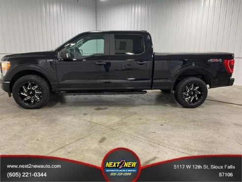 2021 Ford F-150 XL Pickup 4D 6 1-2 ft Black, Sioux Falls, SD