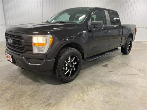 2021 Ford F-150 XL Pickup 4D 6 1-2 ft Black, Sioux Falls, SD