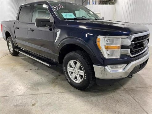 2021 Ford F-150 XLT Pickup 4D 5 1-2 ft Blue, Sioux Falls, SD