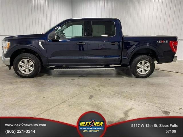 2021 Ford F-150 XLT Pickup 4D 5 1-2 ft Blue, Sioux Falls, SD