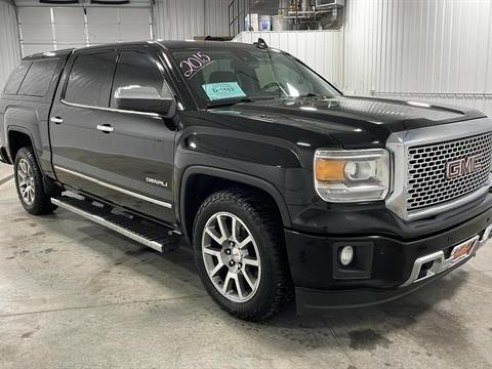 2015 GMC Sierra 1500 Denali Pickup 4D 5 3-4 ft Black, Sioux Falls, SD