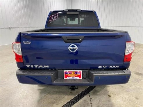 2017 Nissan Titan SV Pickup 4D 5 1-2 ft Blue, Sioux Falls, SD