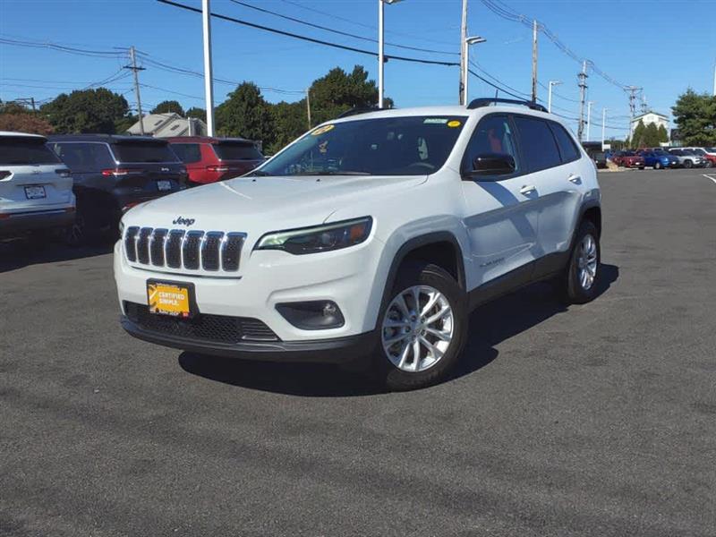 2022 Jeep Cherokee Latitude Lux Bright White Clearcoat, Lynnfield, MA