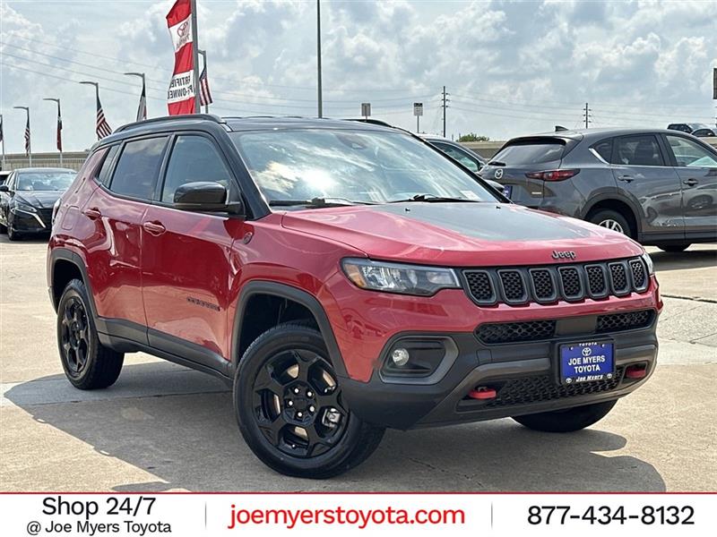 2023 Jeep Compass Trailhawk Red, Houston, TX