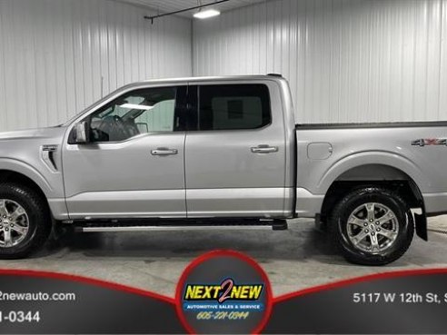 2021 Ford F-150 Lariat Pickup 4D 5 1-2 ft Silver, Sioux Falls, SD