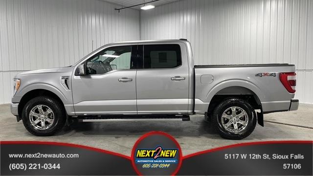 2021 Ford F-150 Lariat Pickup 4D 5 1-2 ft Silver, Sioux Falls, SD