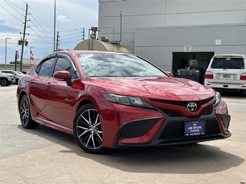 2021 Toyota Camry SE Red, Houston, TX