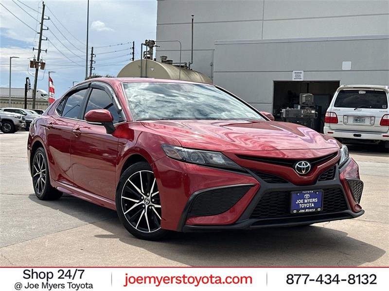 2021 Toyota Camry SE Red, Houston, TX