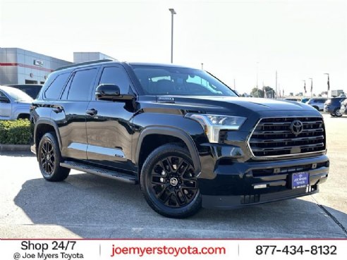 2024 Toyota Sequoia Limited Black, Houston, TX