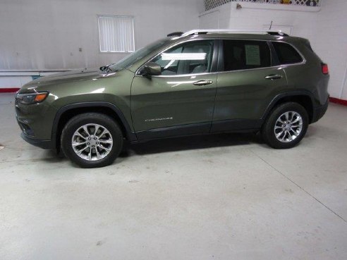 2021 Jeep Cherokee Latitude Lux Olive Green Pearlcoat, Beaverdale, PA