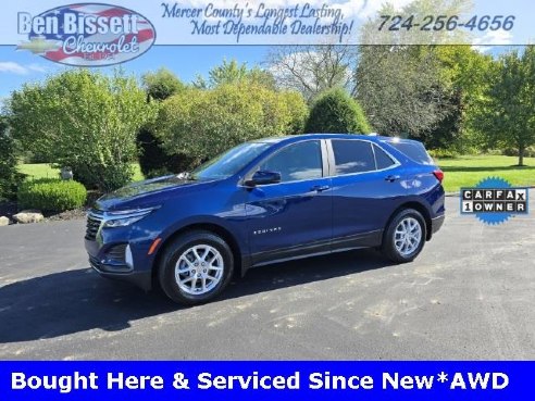 2022 Chevrolet Equinox LT Blue, Mercer, PA