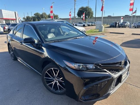 2023 Toyota Camry SE Black, Houston, TX